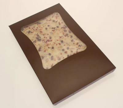 Shiny Brown Envelope for 500g Slab